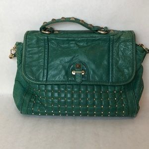 Rebecca Minkoff - Green studded handbag